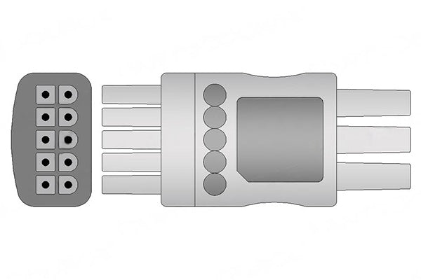 Mindray > Datascope Original ECG Leadwire - 0012-00-1503-02