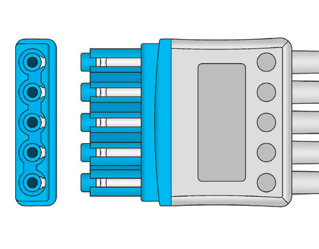 Curbell Original ECG Leadwire - 19886